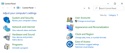 Control Panel va fi inlocuit de Settings in Windows 10